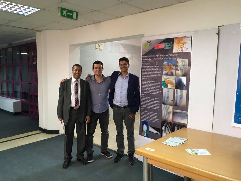Dott. Abusaa presenta tecnica PBS in Egitto