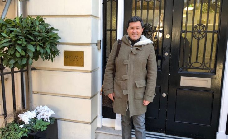 Il Dr Andrea Bianchi  a Londra
