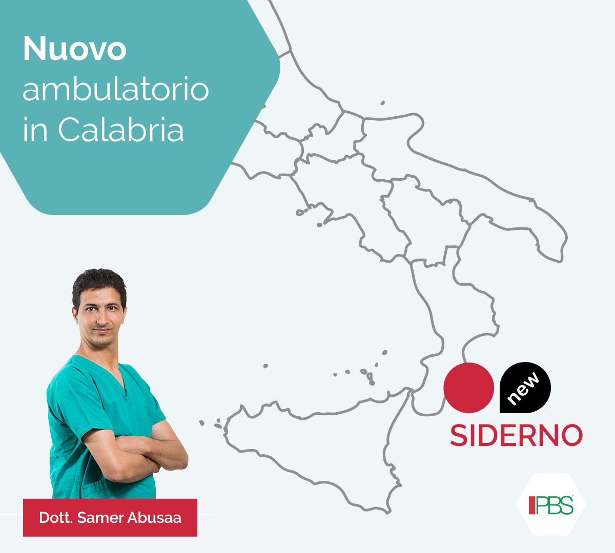 Ambulatorio PBS a Siderno