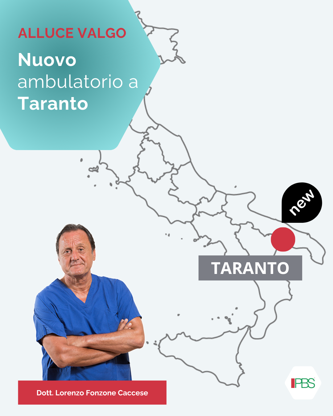 ambulatorio alluce valgo taranto dr fonzone