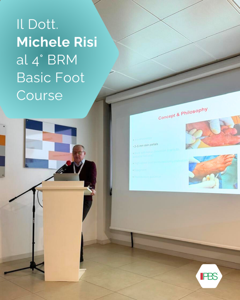 dott. Michele Risi relatore su tecnica percutanea PBS